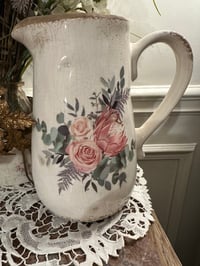 Image 1 of Pichet beige et rose