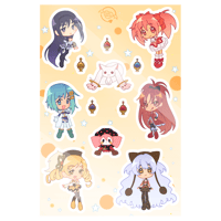 Image 2 of ( Pre-Order ) Puella Magi Madoka Magica Sticker Sheet