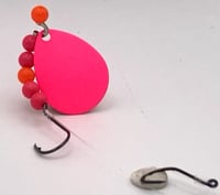 Neon Meltdown  Premium Hand Tied Crawler Harness 