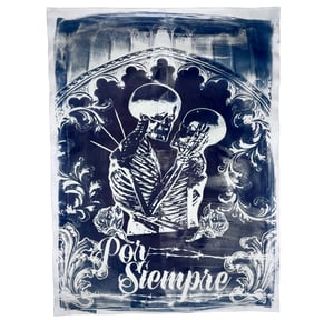 Image of Por Siempre Cyanotype Print