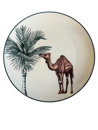 Grazing Camel Plate