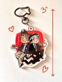 Image 2 of 3" TWIN PEAKS KEYCHAIN