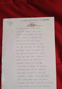 "A LIFE HANDWRITTEN IN CLOUDS" ☁️ 