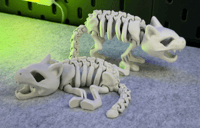 Image 2 of skeleton kitty