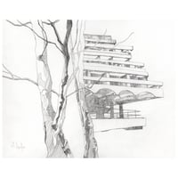 Image 1 of Saint Peter's Seminary  Drawing Nine - Pencil on Paper 