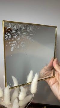 Image 3 of TATTOOED MIRROR snowflakes