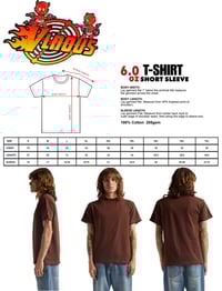 Image 2 of Western Patch Tee (Brown) Standard Sizing