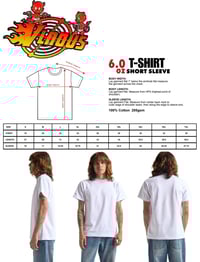Image 2 of  Western Patch Tee (White) Standard Sizing