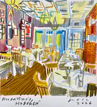 Augustino's, Hoboken/ Drawing A Day 3.31.26