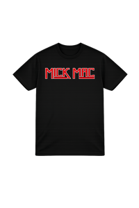 MICK MAC ORIGINAL BAND TEE “RUBY RED”