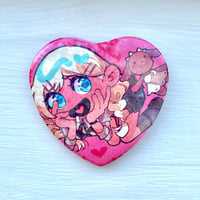 Image 2 of Biggest Fangirl Heart Button