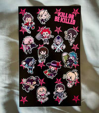 Image 2 of Tiny Assassins Sticker Sheet