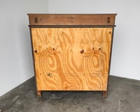 Image 13 of Late 19th Century Flame Walnut Highboy Dresser