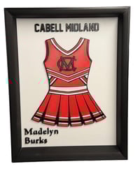 Image 8 of Custom Jersey shadow board gift football baseball hockey basketball