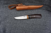 Image 2 of Puukko Knife Suminagashi VG10 blade, Wenge wood handle