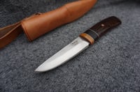 Image 3 of Puukko Knife Suminagashi VG10 blade, Wenge wood handle