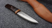 Image 4 of Puukko Knife Suminagashi VG10 blade, Wenge wood handle