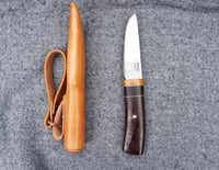 Image 6 of Puukko Knife Suminagashi VG10 blade, Wenge wood handle