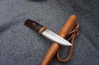 Image 8 of Puukko Knife Suminagashi VG10 blade, Wenge wood handle