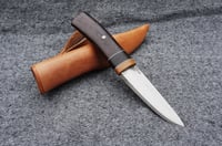 Image 9 of Puukko Knife Suminagashi VG10 blade, Wenge wood handle