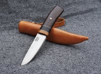 Image 11 of Puukko Knife Suminagashi VG10 blade, Wenge wood handle