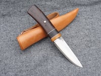 Image 13 of Puukko Knife Suminagashi VG10 blade, Wenge wood handle