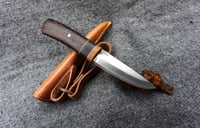 Image 14 of Puukko Knife Suminagashi VG10 blade, Wenge wood handle