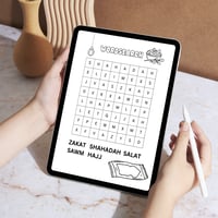 Image 3 of The 5 Pillars of Islam Colouring and Activity Book