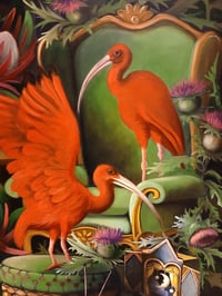 Image 4 of Red ibises and the tiny theater 