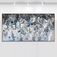 Image 1 of 'The Gentle unknown' - 185x95cm, FRAMED