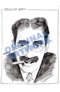 Original Art: Groucho Marx