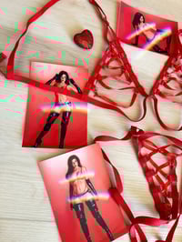 Image 3 of Worn Baroness lingerie and five signed 4x6s photos