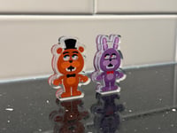 Image 4 of Pizza Friends - Acrylic Standee [B GRADE]