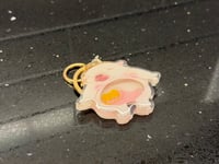 Image 3 of Puppy Belly Shaker Keychain