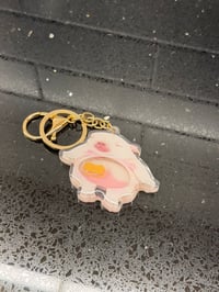 Image 4 of Puppy Belly Shaker Keychain