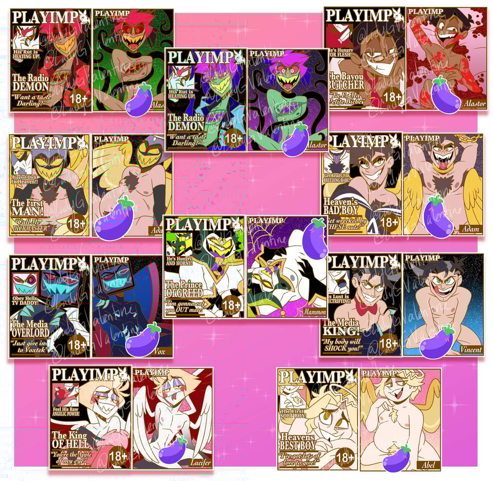 NSFW PRE-ORDER Hazbin Hotel Valentine's Day 2026 Playimp Pinups