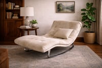 Image 2 of Model 1264 Wave Chaise Rocking Lounge by Adrian Pearsall for Craft Associates