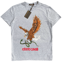 Image 1 of Robeto Cavalli Eagle & Snake Tee - XL
