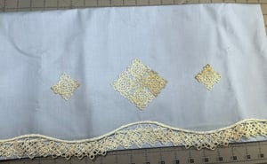 Image of Vintage Blue Sheet & Pillowcases