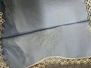 Image of Vintage Blue Sheet & Pillowcases