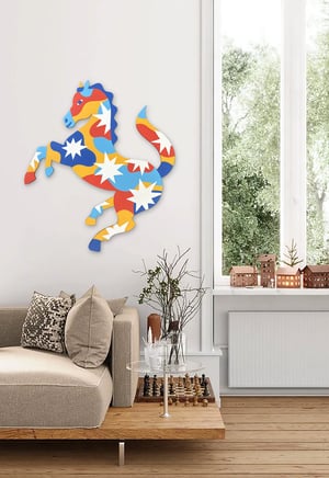 Image of Wooden Horse #3