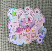 Image 1 of Nya Cat Sticker