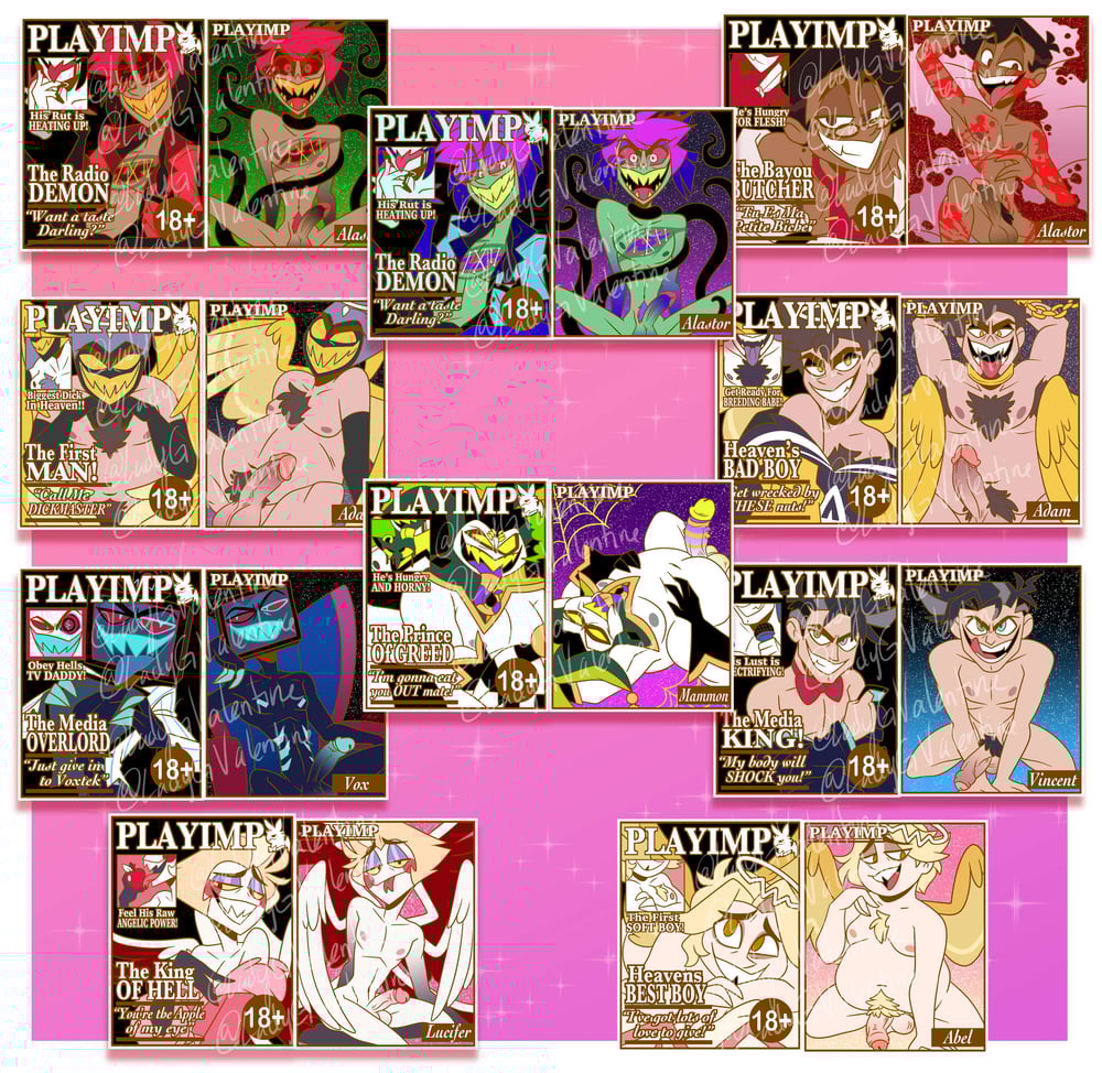 NSFW PRE-ORDER Hazbin Hotel Valentine's Day 2026 Playimp Pinups