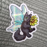 Image 1 of Fairy Cat Sticker