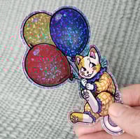 Image 2 of Balloon Kitty Sticker