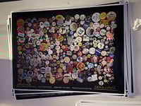 Image 2 of UYD 20th Anniversary Pin Board Poster 