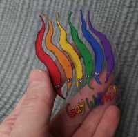 Image 3 of Big Gay Worms! Sticker