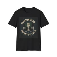 Image 1 of Wrestle Talk T‑Shirt — Washington Wrestling Podcast Logo Tee