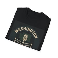 Image 4 of Wrestle Talk T‑Shirt — Washington Wrestling Podcast Logo Tee