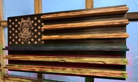 Image 1 of Custom Flag coin holder